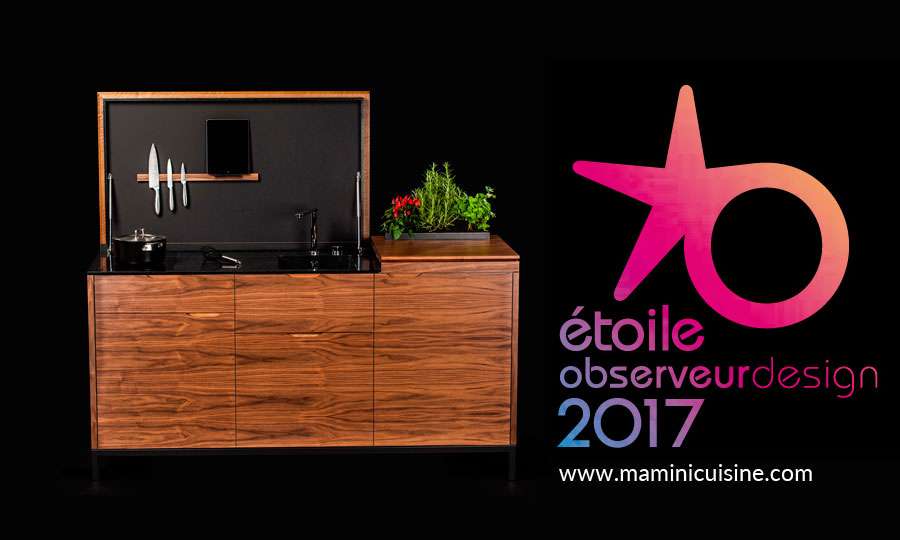 Maminicuisine étoile de l'observeur du design 2017 par apci